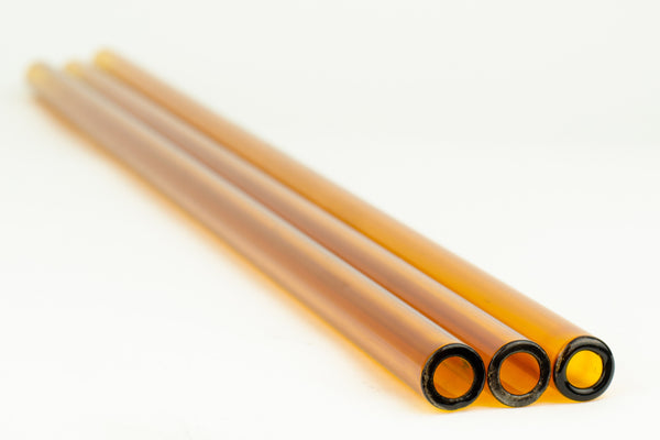 Chinese Autumn Amber 12 x 2.2 MM Tubing