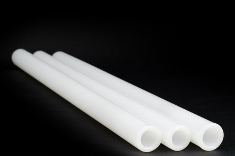 Chinese Jade White 32 x 4 MM Tubing